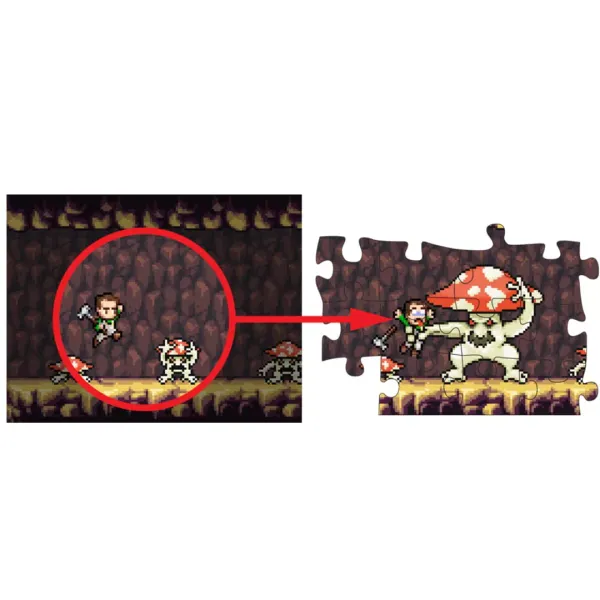 Puzzle 1000 elementów. Boss Monster zdjęcie 4