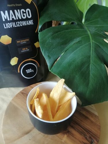 Mango Liofilizowane 100g PLASTRY, suszone mrozem PREMIUM HiFOOD na Arena.pl