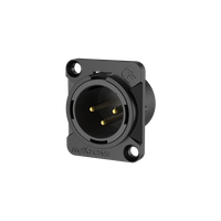 Roxtone gniazdo tablicowe XLR RX3MD-BG