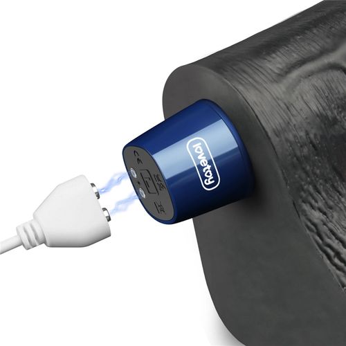 10" real softee rechargeable tpe vibrating dildo(black) na Arena.pl
