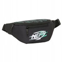 Saszetka Nerka Torebka Dziecięca NERF Pasek Duża Młodzieżowa Czarna