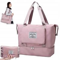 DAMSKA SKŁADANA TORBA NA RAMIĘ PODRÓŻNA NA ZAKUPY DUŻA DLA KOBIET