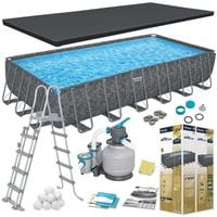 Basen stelażowy ogrodowy 732 x 366 x 132 cm 11w1 Bestway 561KG