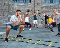 Drabinka Treningowa Koordynacyjna Piłkarska Do Ćwiczeń 6M