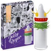 Prezerwatywy z Wypustkami EGZO Jolly Roger