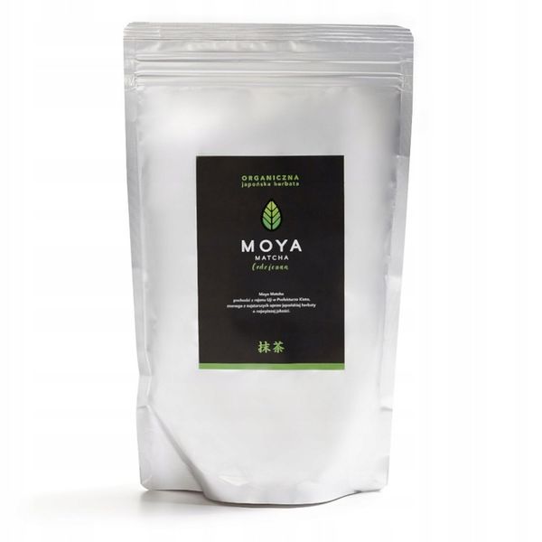 HERBATA ZIELONA MATCHA KULINARNA BIO 250 g - MOYA MATCHA zdjęcie 8