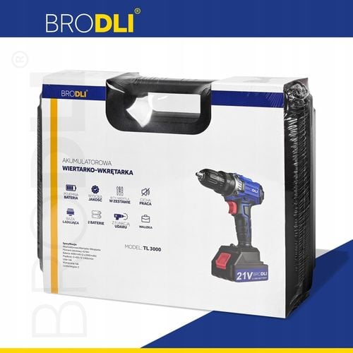 WIERTARKO WKRĘTARKA AKUMULATOROWA UDAROWA 2 BATERIE BAZA ŁADUJĄCA na Arena.pl