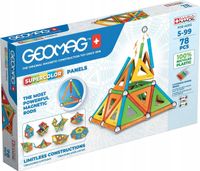Geomag Klocki Magnetyczne 78 Elementów Geo-379 Kreatywna Zabawa Od 5 Lat