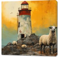 Obraz 100x100cm Światło w Złocie Wieczności