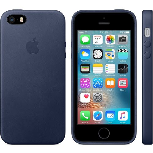 Apple iPhone SE Leather Case Midnight Blue MMHG2ZM/A na Arena.pl