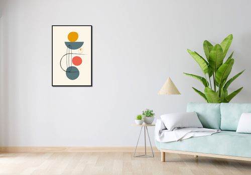 Plakat 53x81cm Równe Kompozycje na Arena.pl