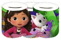 Skarbonka Ceramiczna Koci Domek Gabi