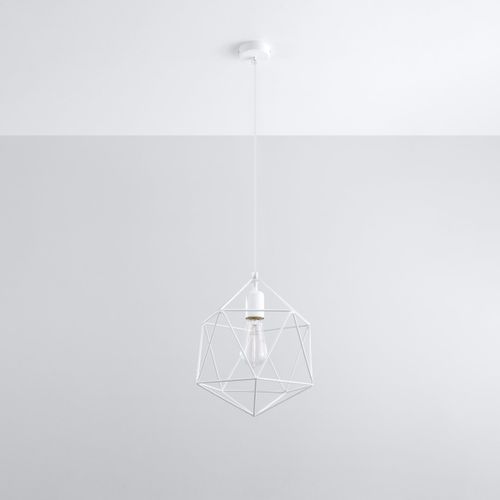 Lampa wisząca GASPARE biała na Arena.pl