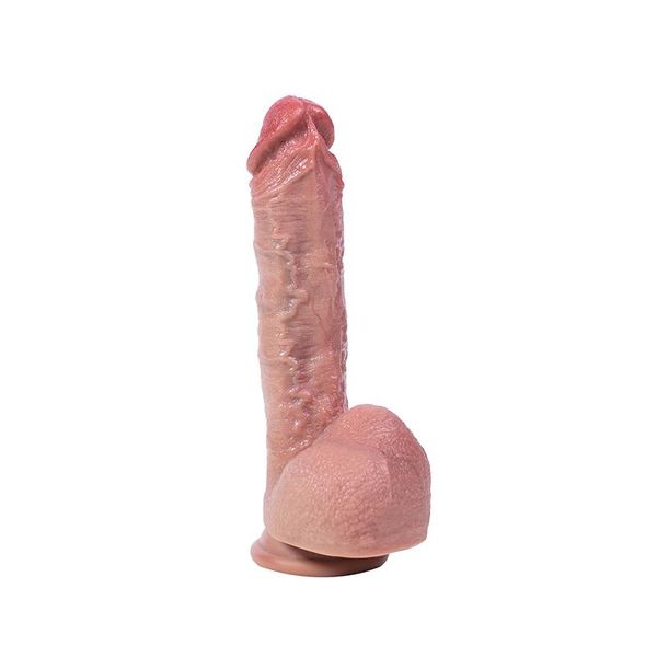Flexible Silicone Dildo Hyper Realistic Dildo 21 Cm zdjęcie 1