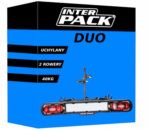 Platforma rowerowa bagażnik Inter Pack Duo 13 PIN na Arena.pl