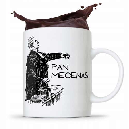 Kubek Prawnika Mecenasa Pan Mecenas Prezent Z Nadrukiem Ze Zdjęciem na Arena.pl