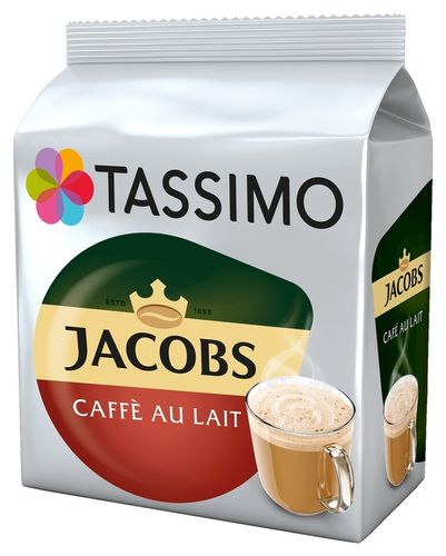 Kapsułki TASSIMO Jacobs Cafe Au Lait 3 x 16szt na Arena.pl