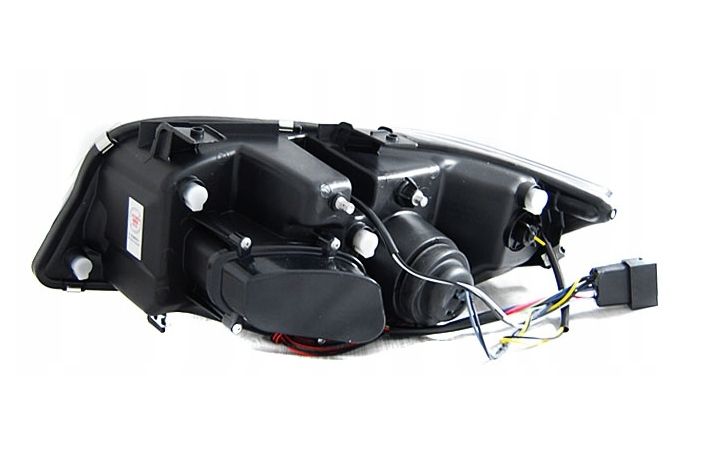 Lampy Reflektory BMW E90/E91 05-08 Ringi Soczewki zdjęcie 5