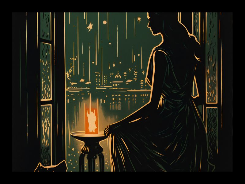 Plakat 18x13cm Nocne Szeptanie zdjęcie 2