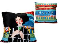 Poduszka z wypełnie suwak H Ozdemir Like it's the only thing I'll ever do