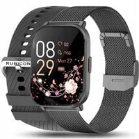 ZEGAREK SMARTWATCH DAMSKI POLSKIE MENU ROZMOWY PULS CIŚNIENIE SPORT 2 PASKI