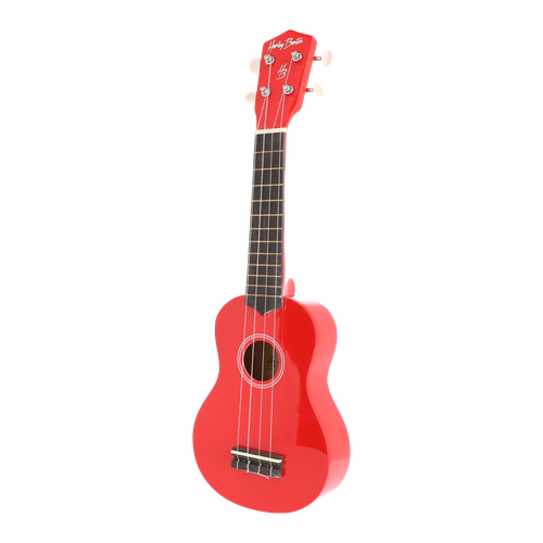 Ukulele sopranowe drewniane błyszczące UK-12 Czerwone z Pokrowcem ZESTAW na Arena.pl