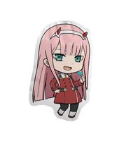 Poduszka Chibi Darling in the Franxx - Zero Two