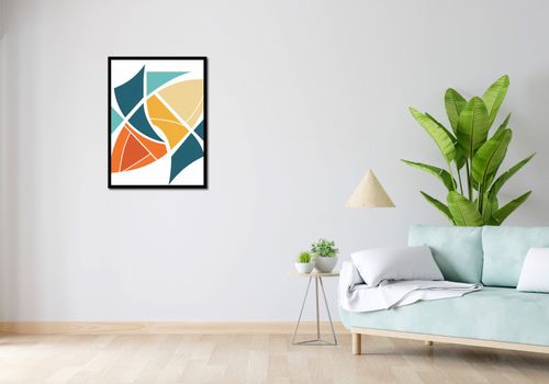 Plakat 60x80cm Geometria Wiatru na Arena.pl