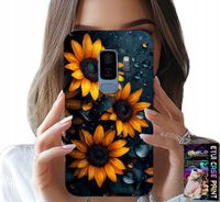 ETUI DO SAMSUNG GALAXY S9 PLUS - SŁONECZNIKI, SŁONECZNIK, KWIECISTE WZORY