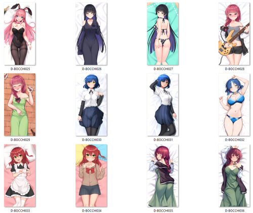 Dakimakura Bocchi the Rock! DO WYBORU 60x30 na Arena.pl