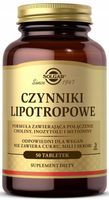 SOLGAR CZYNNIKI LIPOTROPOWE 50t CHOLINA VEGE