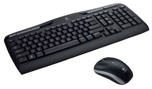 Logitech MK330 Wireless Mouse+keyboard, Wireless, Keyboard layout US, Black, Mouse included, Numeric keypad na Arena.pl