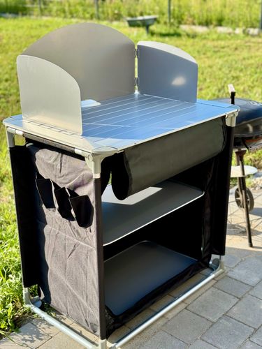 kuchnia turystyczna szafka stół składany ogrodowy torba kempingowy stolik na Arena.pl