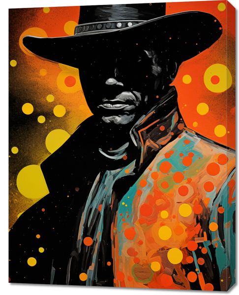 Obraz 70x90cm Kowboj Kosmosu zdjęcie 1