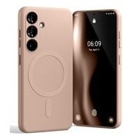 Mercury Semi-Silicon Magsafe Samsung S25 PINK SAND / PUDROWY RÓŻ