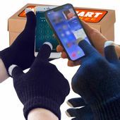 Rękawice Robocze Smart Dziane Do Ekranów Dotykowych Tabletów Telefonów S/M