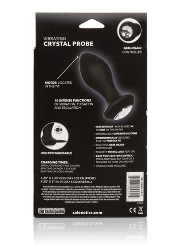 vibrating petite crystal probe black na Arena.pl