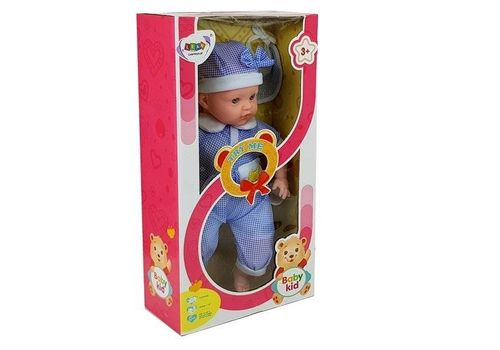 Lalka Bobas 45 cm Niebieskie Ubranie na Arena.pl