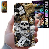 ETUI CASE SAMSUNG GALAXY S24 POKER KASYNO KARTY KORONA SZKIELET
