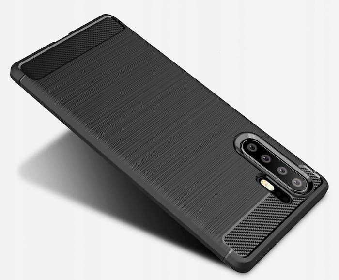 Spacecase Carbon Huawei P30 Pro Czarny zdjęcie 5
