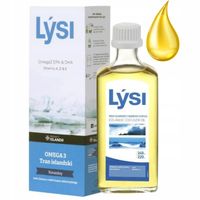 LYSI TRAN ISLANDZKI NATURALNY 240 ML,OMEGA-3,WITAMINA A ,D,E ,OD 6-MIESIĄCA