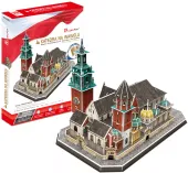 Puzzle 3D 101 elementów. Katedra na Wawelu