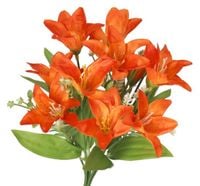 SZTUCZNE KWIATY GAŁĄZKI ROŚLINY LILIA LILIE JAK ŻYWE