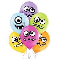 balony  potworki 30 cm    6 szt.   |  bn06-259