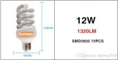 Żarówka LED E27 SPIRALA 12 W CIEPŁA/ZIMNA 1320 LM