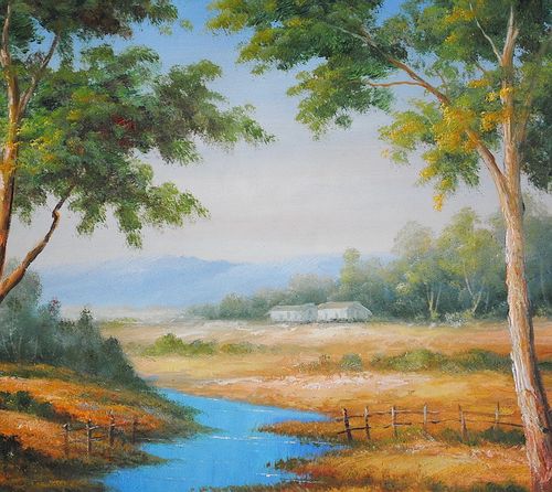 Pejzaż (50x60cm) na Arena.pl