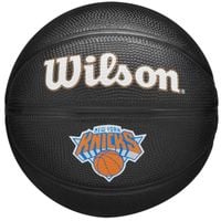 Piłka do koszykówki Wilson Team Tribute New York Knicks Mini Ball WZ4017610XB — Rozmiar: 3