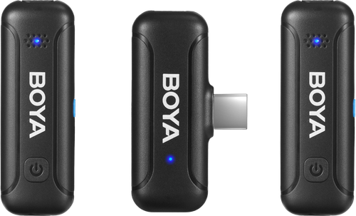 Boya BY-WM3T-U2 Bezprzewodowy mikrofon 2,4 GHz, USB C, 2TX + 1RX + etui na Arena.pl