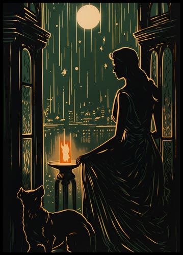 Plakat 64x90cm Nocne Szeptanie na Arena.pl