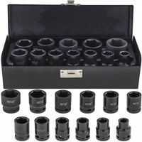 NASADEKI UDAROWYCH 10-24 MM ZESTAW NASADEK UDAROWE 1/2 WALIZKA CR-MO